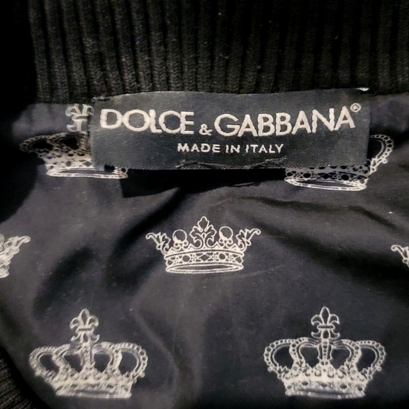 Dolce & Gabbana crown print bomber - Picture 7 of 8